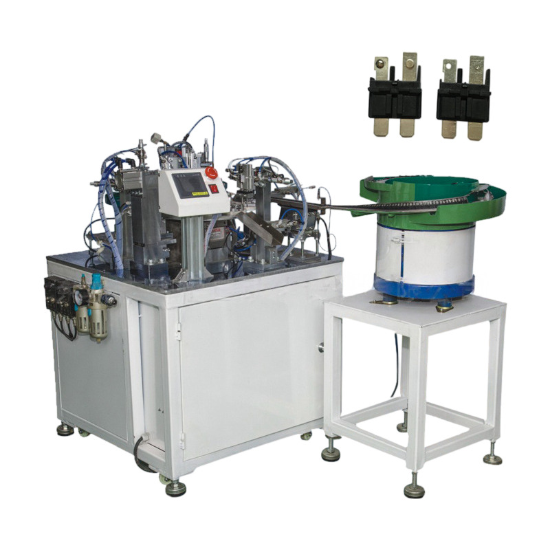 温控开关自动碰焊铆接机