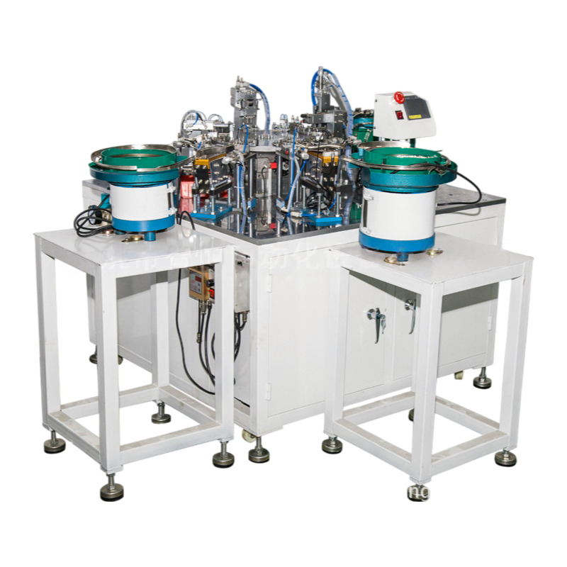 自动铆双触点机